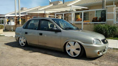 Corsa Sedan Rebaixado R17"