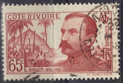 Ivory Coast - 1937 - General Binger
