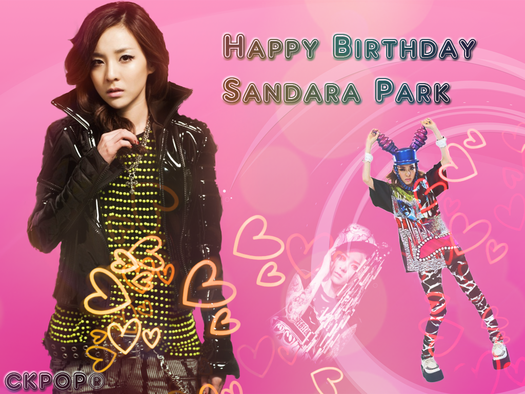 CKPOP: Happy Birthday Sandara Park!