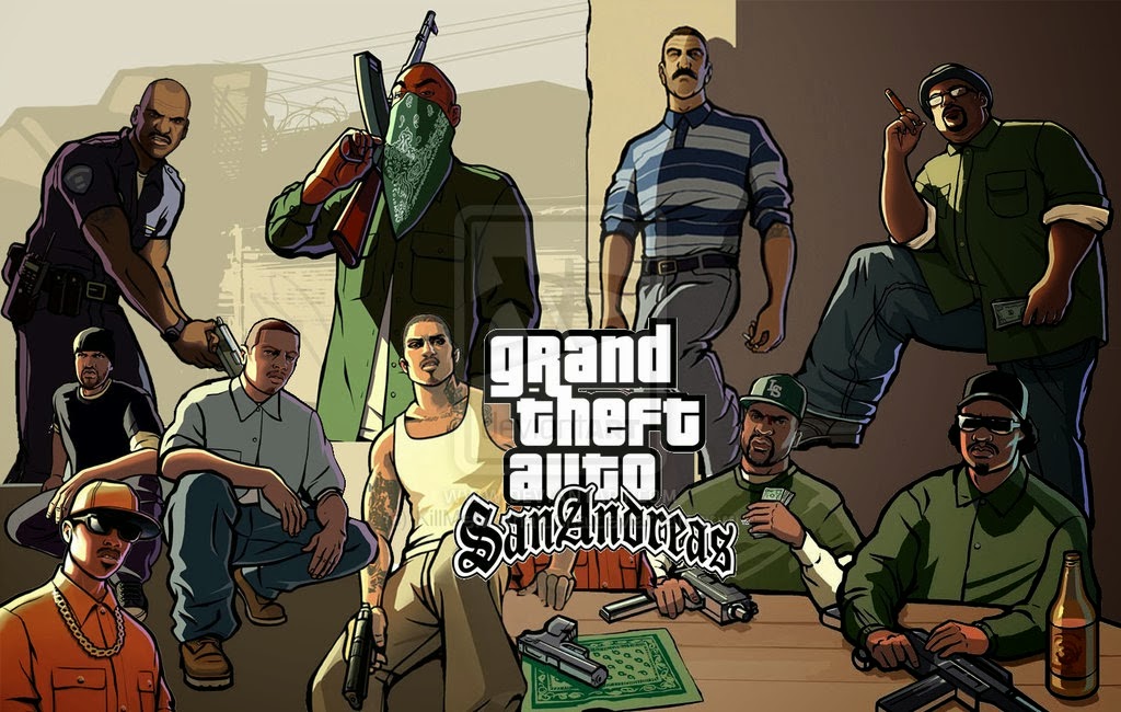 GTA San Andreas v1.08 Apk + Data Android