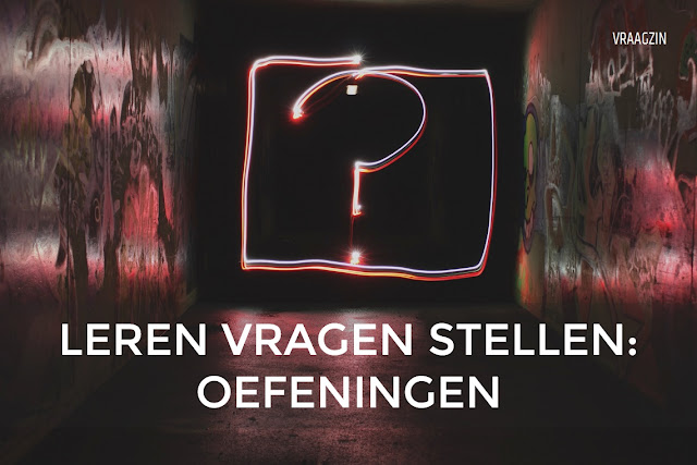 De kunst van het stellen van vragen: oefeningen