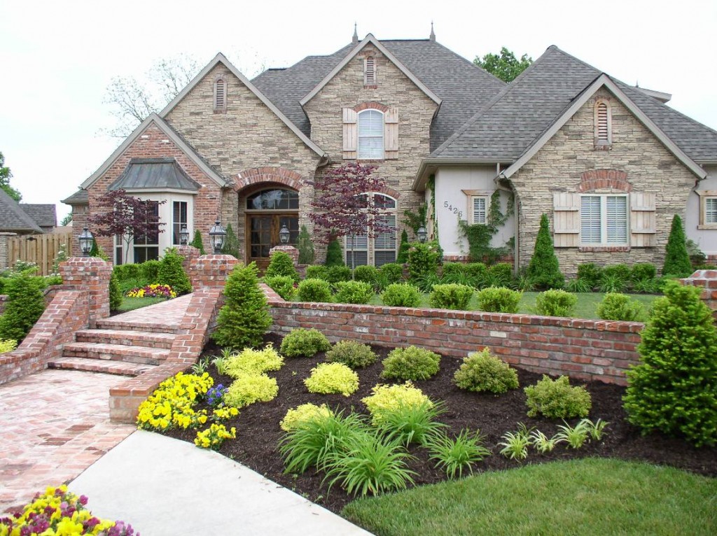 yard landscaping ideas photo gallery for front yard landscape ideas ...