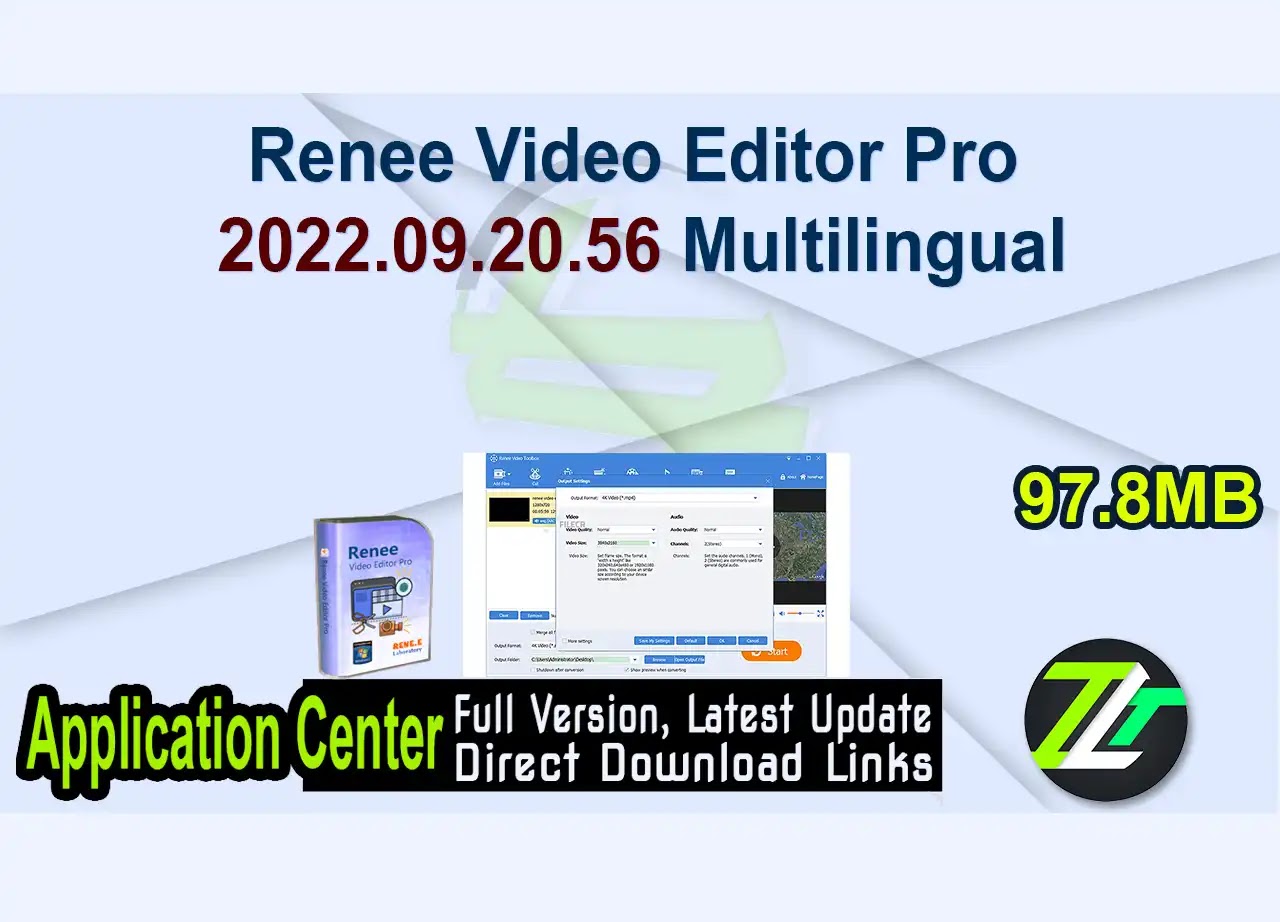 Renee Video Editor Pro 2022.09.20.56 Multilingual