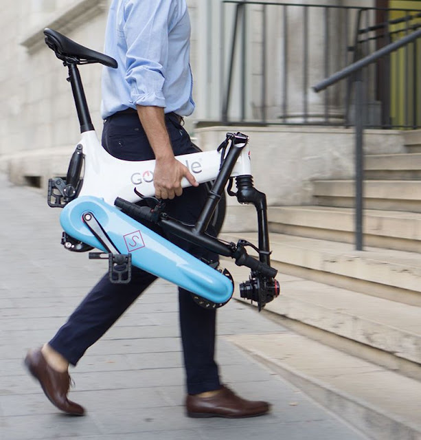 Gocycle GS, un vélo électrique pliant, ergonomique, élégant, léger et ingénieux