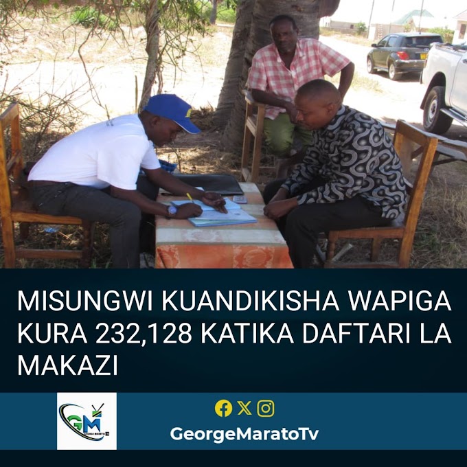 Misungwi kuandikisha wapiga kura 232,128  katika daftari la makazi