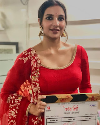 Subhashree Ganguly shooting