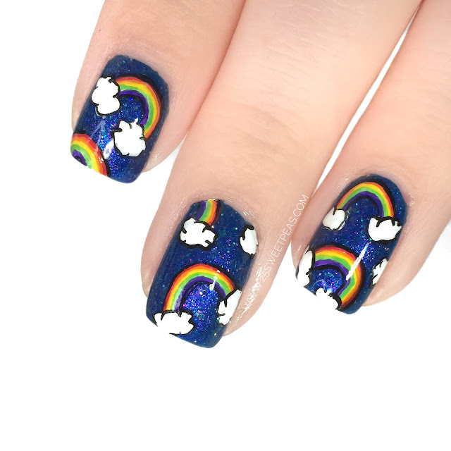 Rainbow Nail Art