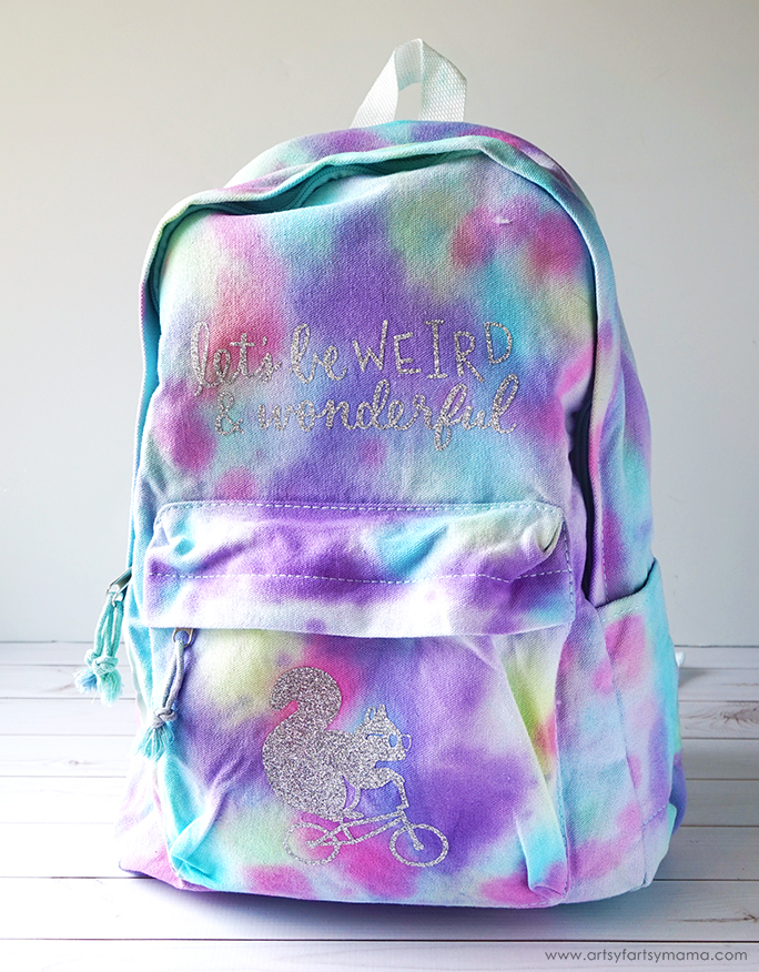 DIY Tie-Dye Backpack