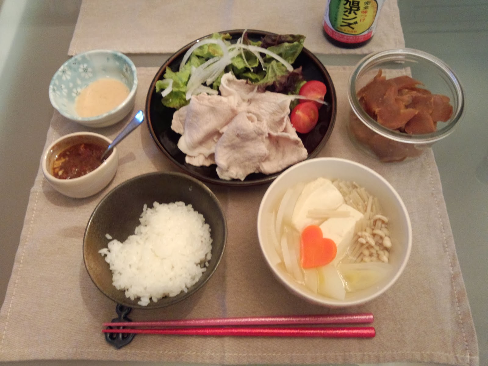 ミッフィーのあれこれ 冬のあっさりさっぱりご飯