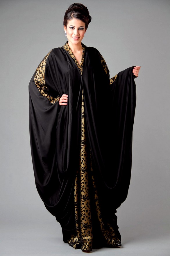 Islamic Abaya  Dresses Designs 2013 2014 Dubai Abaya  