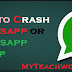 [Whatsapp Crash 2018] How To Crash Someone's Whatsapp Or Whatsapp Grouping | Hang Anyone's Whatsapp