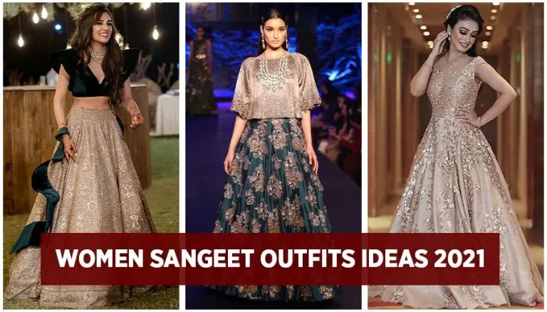 Sangeet Dress Ideas for Bride
