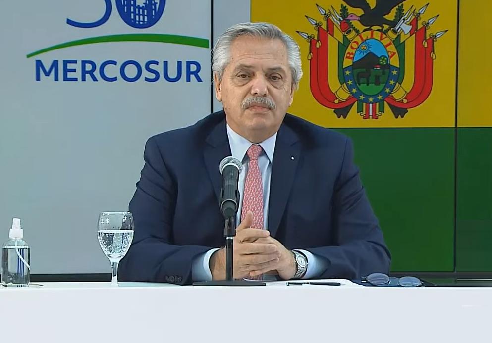 Alberto Fernández tras la decisión de Uruguay de firmar acuerdos comerciales por fuera del Mercosur: "La Argentina reafirma, una vez más, que nadie se salva solo"