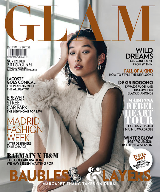 Model @ Margaret Zhang - Glam Qatar, November 2015 