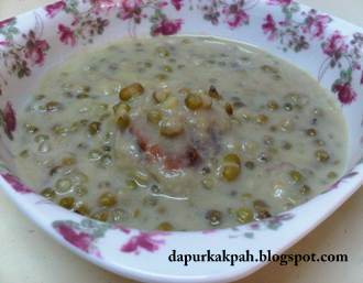 Dapur Kak Pah: Bubur Kacang Durian