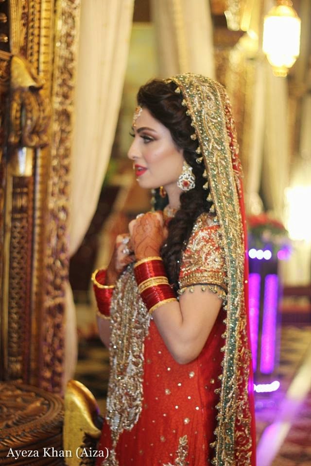 Aiza Khan and Danish wedding pics Barat special  Just Bridal