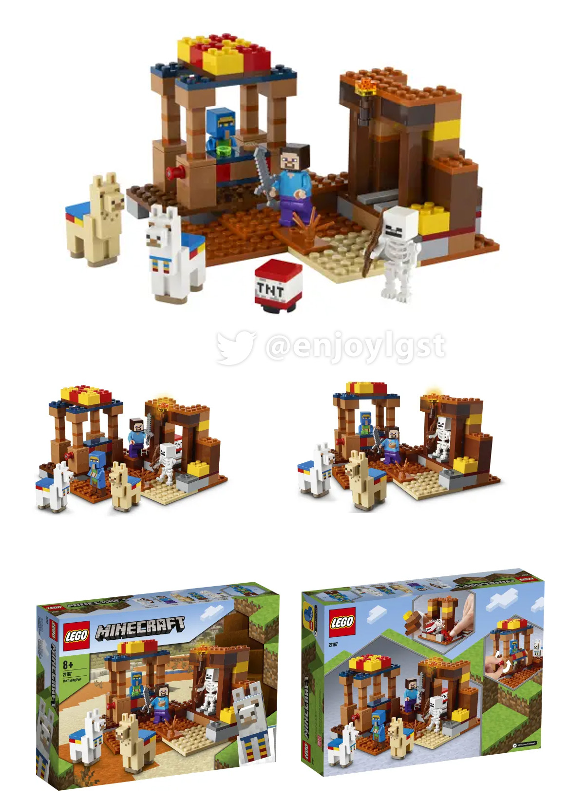 21年レゴ マインクラフト新製品情報 レゴでマイクラ世界を構築して遊ぼう スタッズ レゴ Lego 総合ニュースメディア