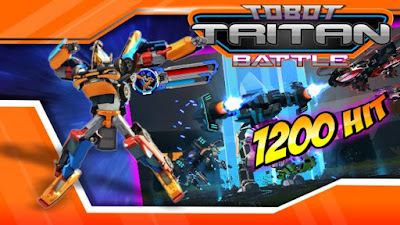 game yang kini lagi popular dan juga lagi booming Update, Tobot Tritan Battle MOD APK v2.0.10 for Android Original Version Terbaru 2018