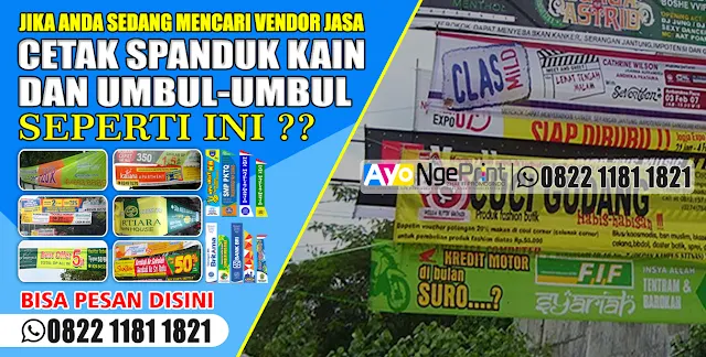 Percetakan Spanduk Kain dan Umbul-umbul di Nias