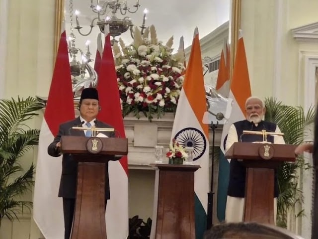 Sambut Kedatangan Presiden Prabowo, Narendra Modi: "Indonesia Merupakan Tamu Utama Republic Day India"