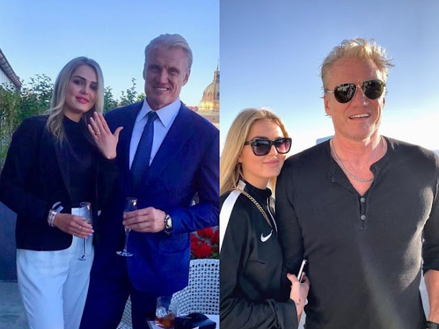 Dolph Lundgren, 62, har en ny flickvän – nämligen norskan Emma Krokdal, 24.