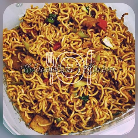 Heldamelissa's Kitchen: Maggi Goreng Mamak