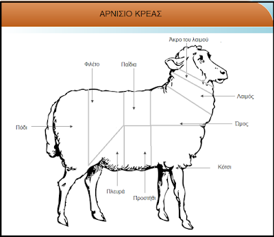 Τα μέρη του κρέατος 