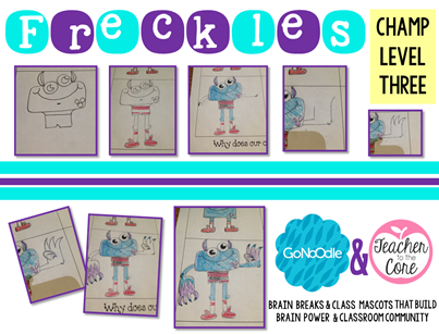 Go Noodle Brain Breaks Draw and Write 3