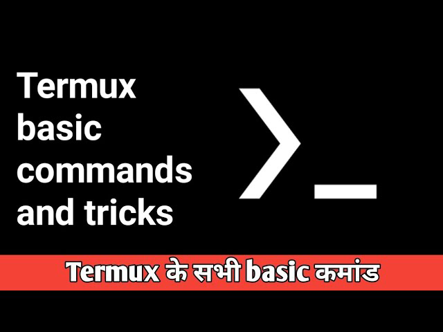 Basic commands in termux | termux command list all u need to know 