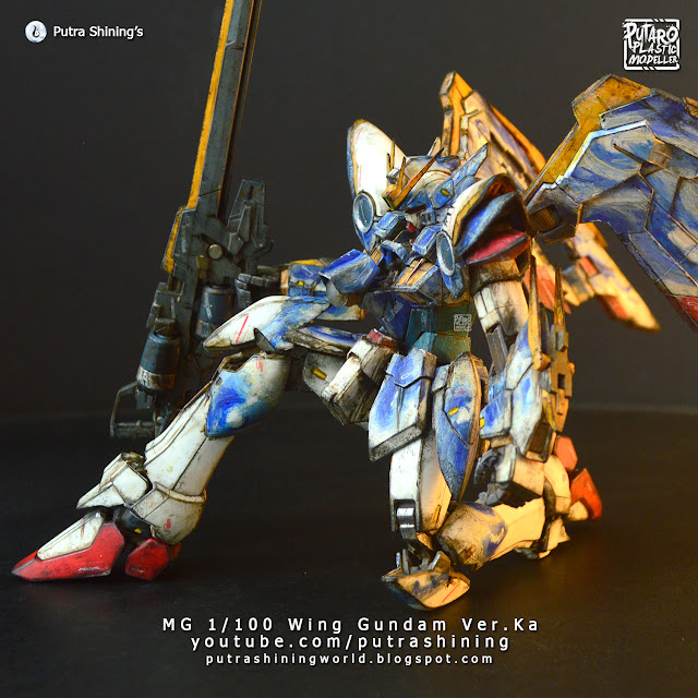 Hand Painted MG Wing Gundam Ver.Ka | XXXG-01W ウイングガンダム by Putra Shining