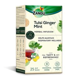 Zandu Tulsi Ginger Tea