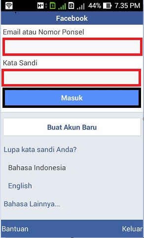 Facebook Lite Masuk / Cara Laporkan Akun Gadungan Atau Palsu Di Facebook