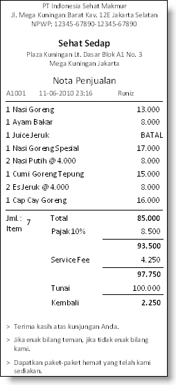 Software Rumah Makan Restoran Agen Software Madiun