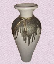 Vase of Clay Handicraft, Clay Handicraft