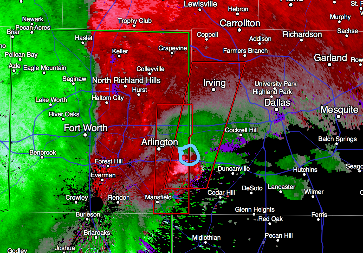 MSE Creative Consulting Blog Tornado Warning Now for Tarrant and