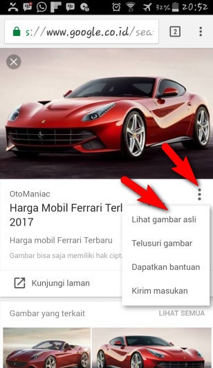 Inidia Cara Simpan Gambar Dari Google Lewat Hp Android, Komputer Laptop