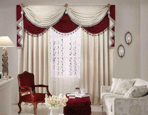 simple curtain designs for living room windows