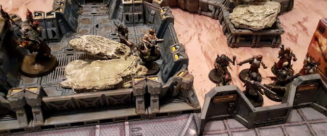 Warhammer 40k battle report - Eternal War -  Data Recovery - 500 points - Chaos Daemons vs Grey Knights