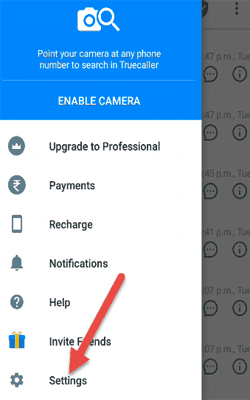 How to remove your name and number from Truecaller