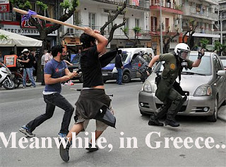 meanwhile in greece