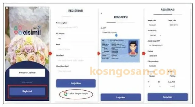 Daftar Registrasi Elsimil