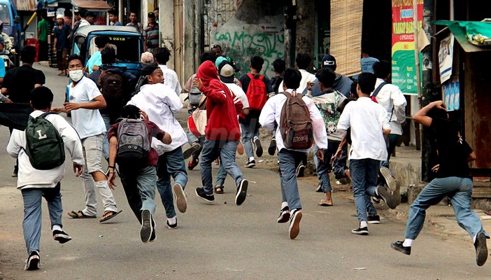 Polisi Menangkap Pelaku Tawuran di Bekasi yang Menewaskan Pelajar
