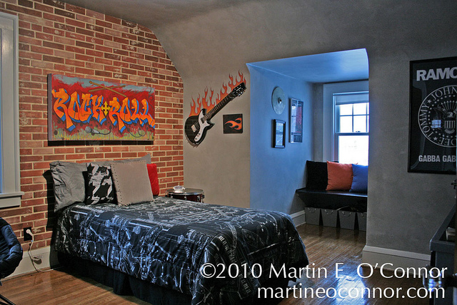 Rock N Roll Bedroom Decor