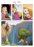 Disney Princess Comics Collection Target Exclusive Products Tangled Rapunzel Comic 001
