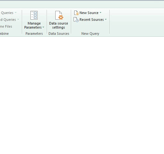 POWER QUERY DATA SOURCE