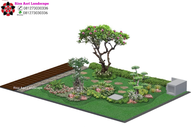 Risa Asri Landscape - Galeri Desain 3D