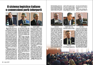 MARZO 2019 PAG. 58 - Il sistema logistico italiano e connessioni porti-interporti