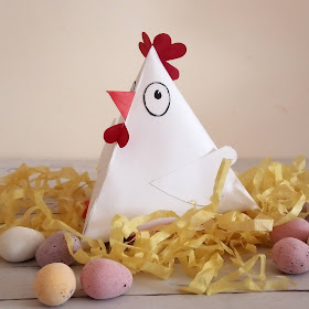 Esselle Crafts: Spring Chicken Favour Box