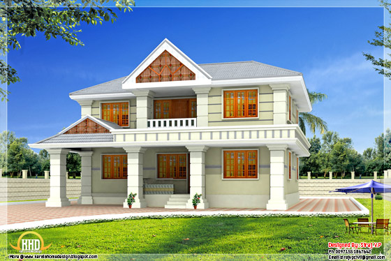 5 bhk India villa design