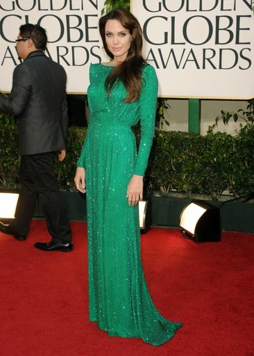 golden globes green dresses